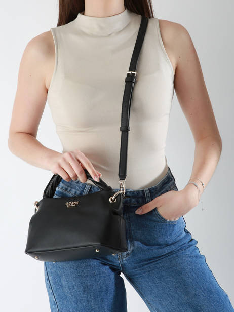 Shoulder Bag Sansa Guess Black sansa NG847611 other view 1