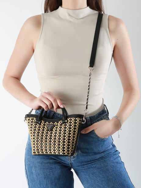Shoulder Bag Atalia Raphia Guess Black atalia WG964775 other view 1