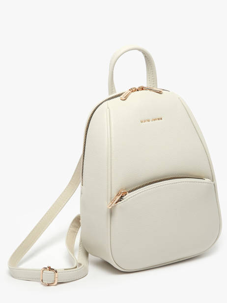 Backpack David jones Beige amsterdam CM7325 other view 2