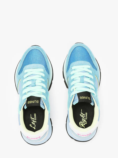 Sneakers Ally Color Explosion Sun68 Blue women Z35204 other view 4