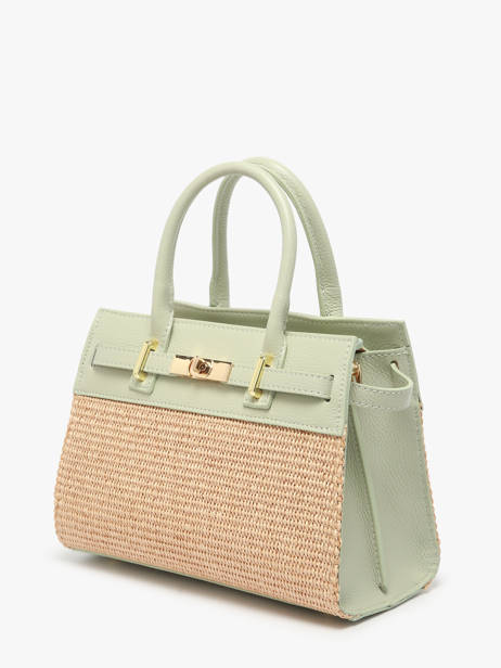 Satchel Capri Milano Green capri CP23114 other view 2