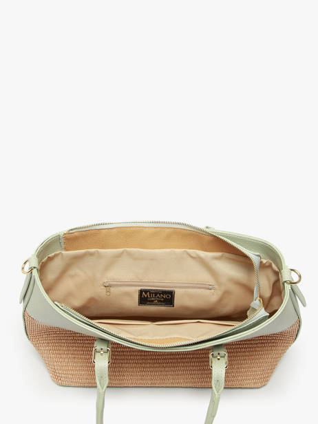 Satchel Capri Milano Green capri CP23111 other view 3