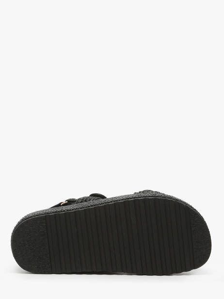 Sandals Bigmona In Leather Steve madden Black women 11003034 other view 4
