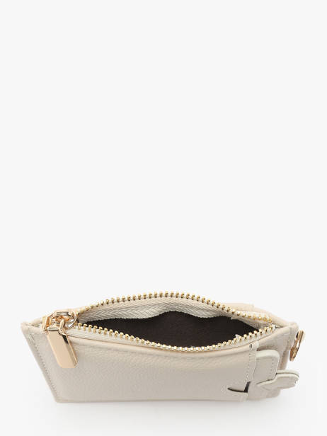 Coin Purse With Card Holder Miniprix Beige slim 78SM2679 other view 2