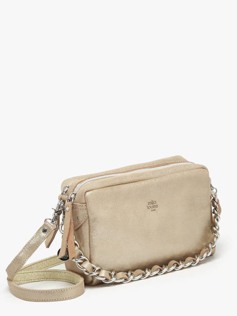 Crossbody Bag Vintage Leather Mila louise Beige vintage 23673X other view 2