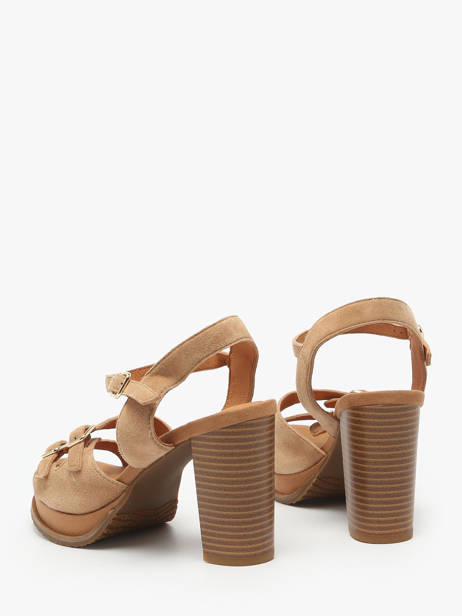 Pumps Jouta In Leather Mam'zelle Brown women CSG1H31 other view 2