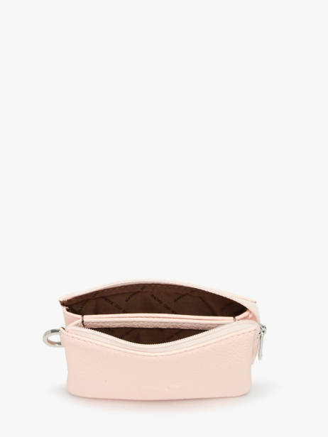 2-compartment  Coin Purse Leather Nathan baume Pink original n 302N other view 1