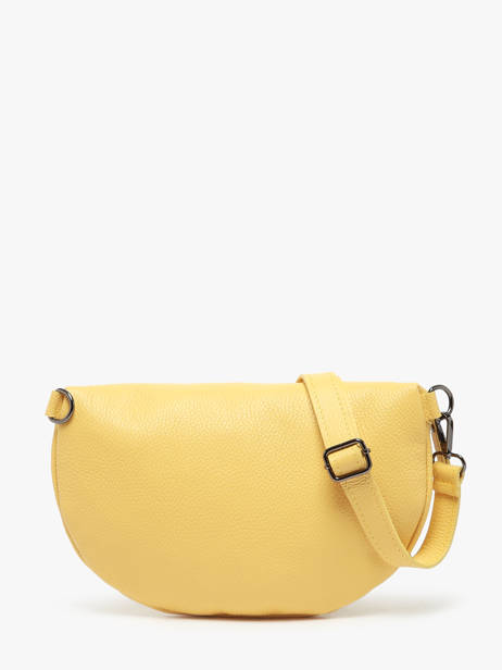 Leather Caviar Belt Bag Milano Yellow caviar CA21123 other view 4