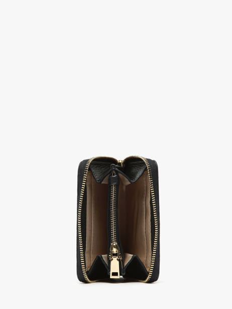 Portefeuille Cuir Crinkles Bleu caviar 14326 vue secondaire 1