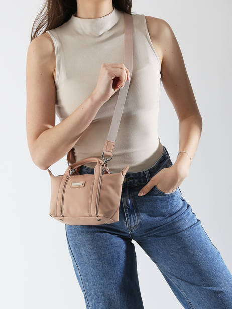 Crossbody Bag Tara Nylon Hexagona Pink tara 8120179 other view 1