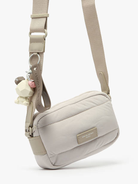Shoulder Bag Plum David jones Beige plum CM7475 other view 2