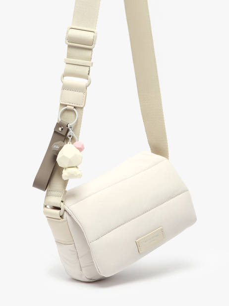 Shoulder Bag Plum David jones Beige plum CM7476 other view 2