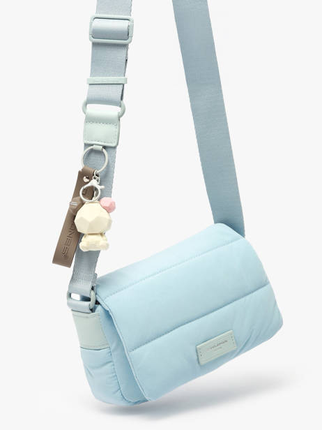 Shoulder Bag Plum David jones Blue plum CM7476 other view 2