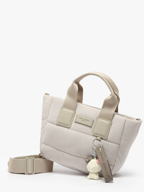 Shoulder Bag Plum David jones Gray plum CM7478 other view 2