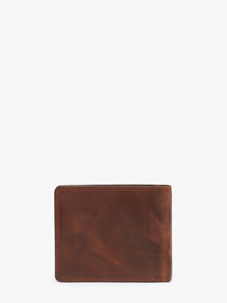 Checkholder With Coin Purse Leather Maverick Brown the original MAVTO003 other view 2