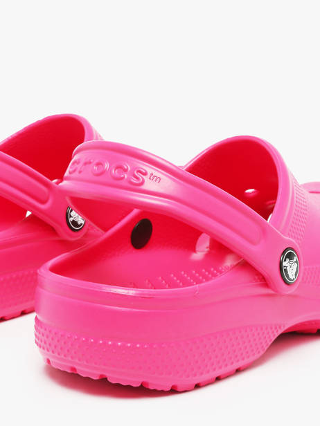 Mules Classic Bone Crocs Rose women 10001 vue secondaire 2