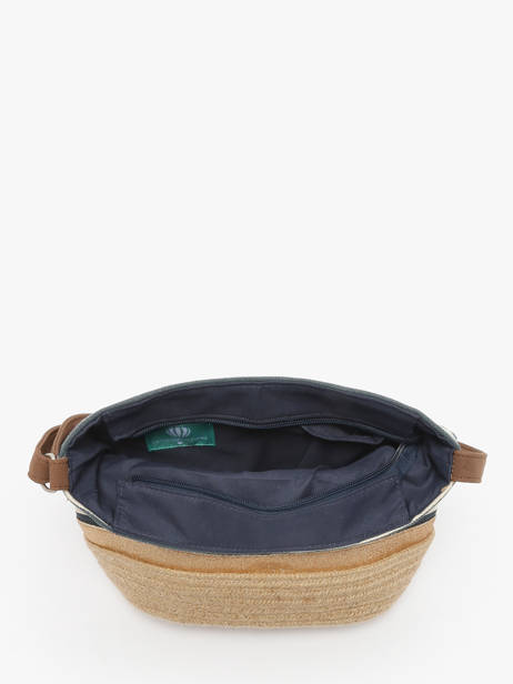 Shoulder Bag Mariniere Le voyage en panier Blue mariniere PM796 other view 3