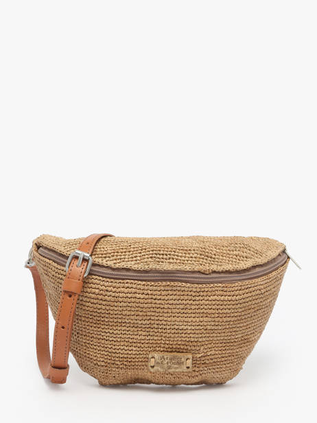 Belt Bag Le voyage en panier Beige l'atelier du crochet AM777