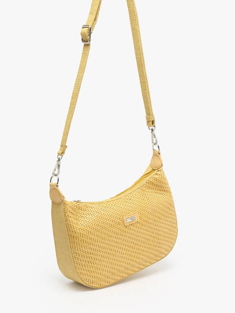 Shoulder Bag Moana Les tropeziennes Yellow moana TZ02 other view 2