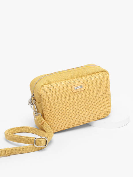 Shoulder Bag Moana Les tropeziennes Yellow moana TZ04 other view 2