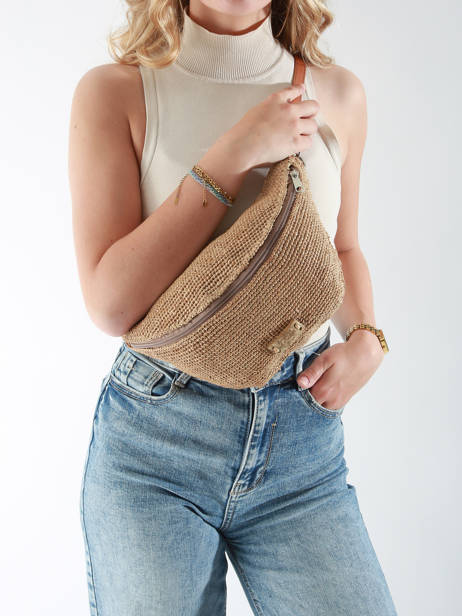 Belt Bag Le voyage en panier Beige l'atelier du crochet AM777 other view 1