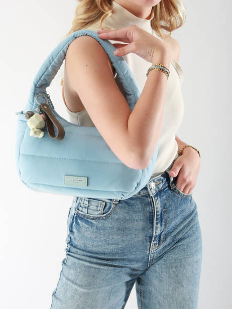 Shoulder Bag Plum David jones Blue plum CM7477 other view 1