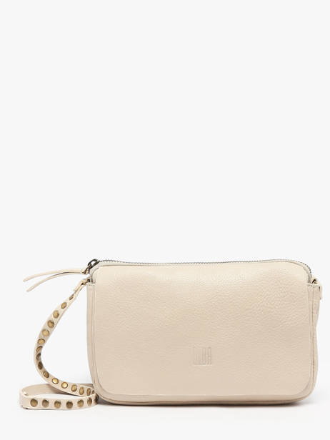 Sac BandouliÃ¨re Leather Cuir Biba Beige leather BET6L