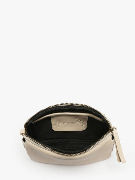 Sac BandouliÃ¨re Leather Cuir Biba Beige leather BET6L vue secondaire 3