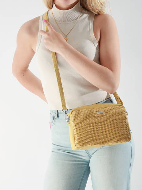 Shoulder Bag Moana Les tropeziennes Yellow moana TZ04 other view 1