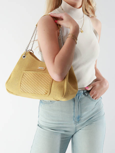 Shoulder Bag Moana Les tropeziennes Yellow moana TZ01 other view 1