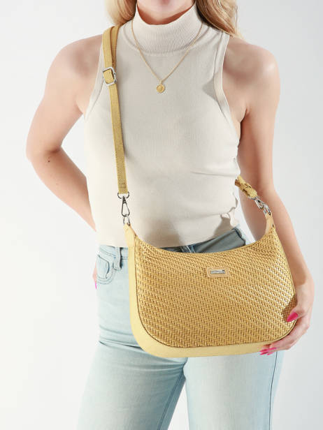 Shoulder Bag Moana Les tropeziennes Yellow moana TZ02 other view 1