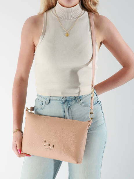 Shoulder Bag Naos By byblos Pink naos BS33B04 other view 1