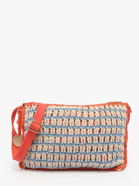Shoulder Bag Over The Rainbow Cotton Le voyage en panier Blue over the rainbow PM871