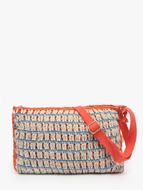 Shoulder Bag Over The Rainbow Cotton Le voyage en panier Blue over the rainbow PM871 other view 4