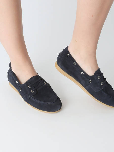 Boat Shoes In Leather Tamaris Blue women 44 other view 1
