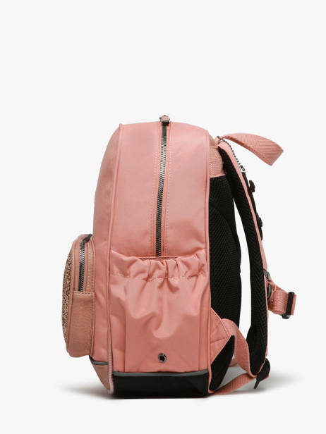 2-compartment Backpack Cameleon Pink vintage fantasy SD33 other view 2