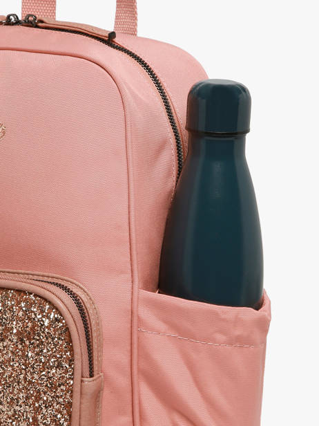 2-compartment Backpack Cameleon Pink vintage fantasy SD33 other view 5