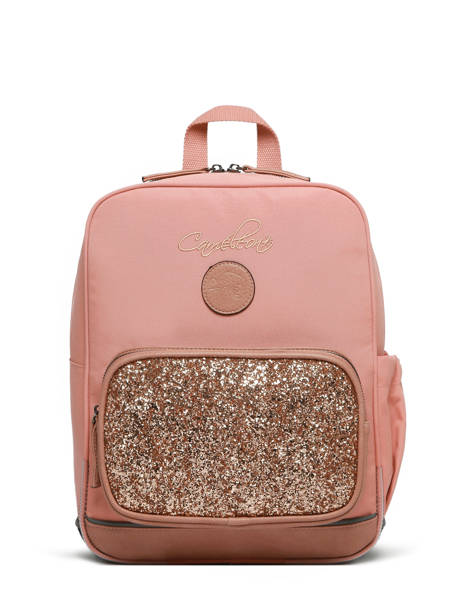 2-compartment Backpack Cameleon Pink vintage fantasy SD33 other view 6