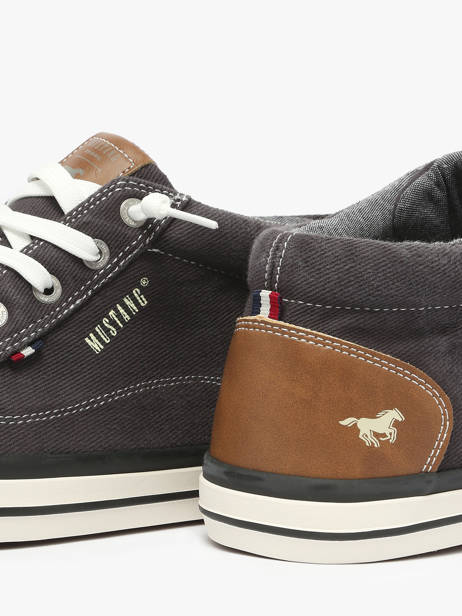 Sneakers Mustang Black men 4072507 other view 3