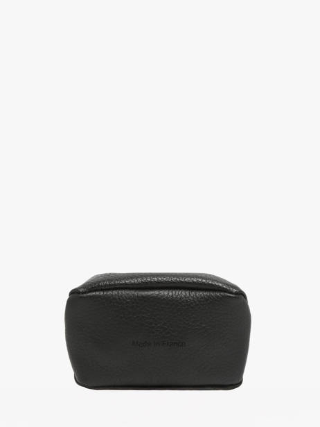 Leather Coin Purse Madras Etrier Black madras EMAD043 other view 2