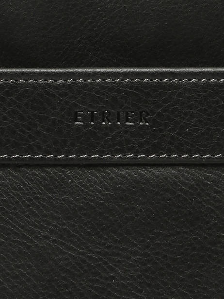 Sac Bandoulière Spider Cuir Etrier Noir spider ESPI704S vue secondaire 5
