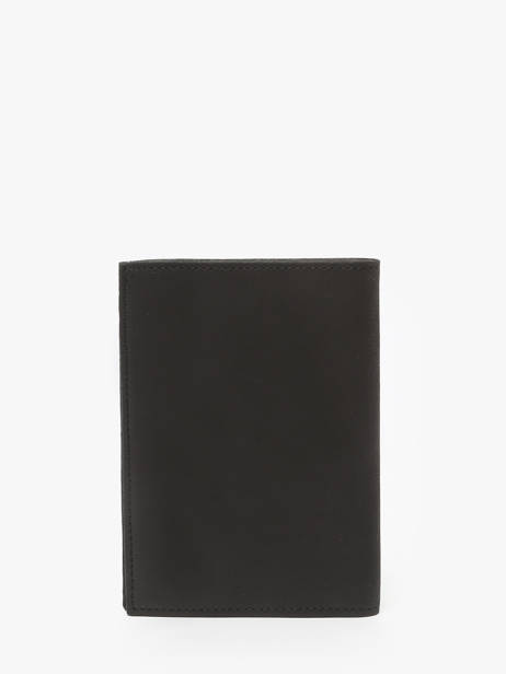 Leather Wallet Oil Etrier Black oil EOIL528 other view 3
