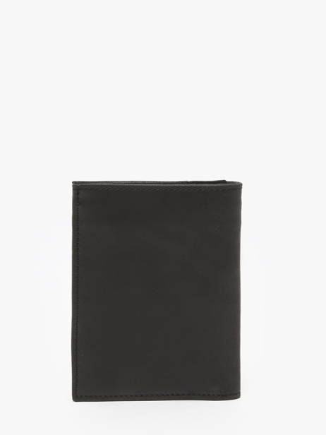 Leather Wallet Oil Etrier Black oil EOIL140 other view 3