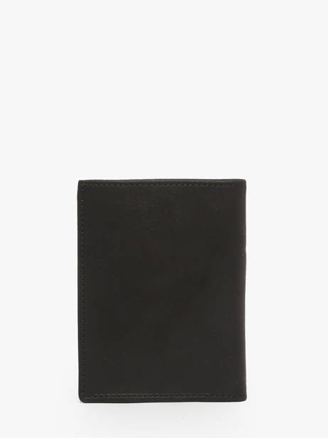 Leather Wallet Oil Etrier Black oil EOIL247 other view 3