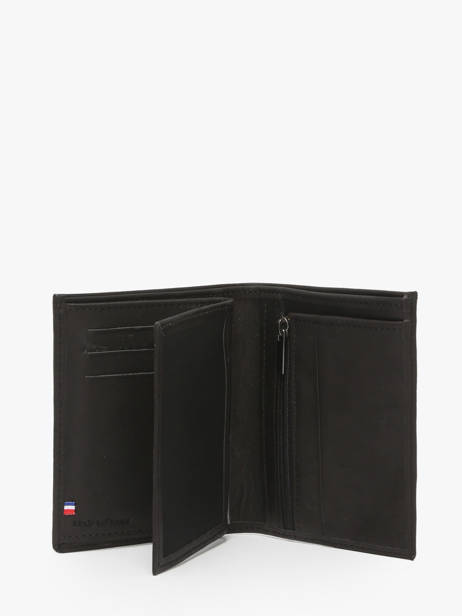Leather Wallet Oil Etrier Black oil EOIL241 other view 1