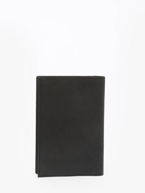 Wallet Oil Leather Etrier Black oil EOIL429 other view 2