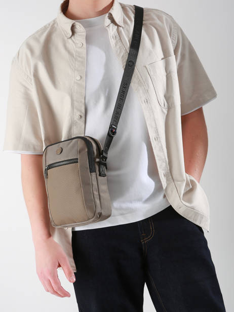Crossbody Bag Serge blanco Beige control CTL13005 other view 1