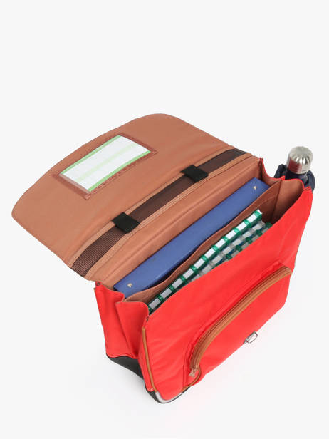 2-compartment Satchel Tann's Red les fantaisies g 33124 other view 3