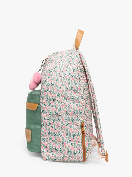 1 Compartment Backpack Tann's Green les fantaisies f 62267 other view 2