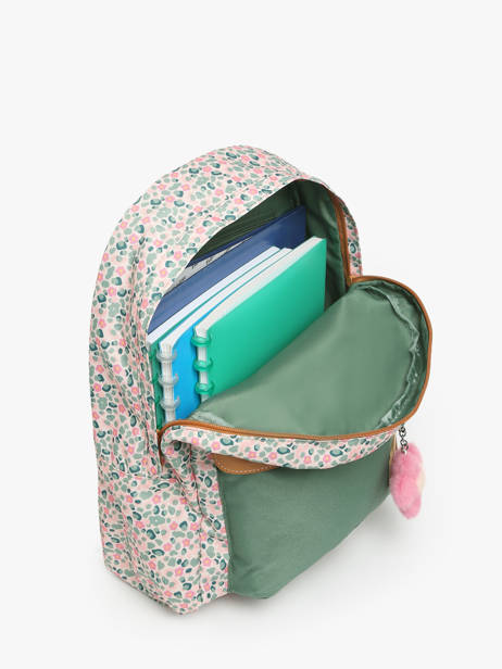 1 Compartment Backpack Tann's Green les fantaisies f 62267 other view 3